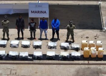 Asegura Gabinete de Seguridad más de media tonelada de cocaína en costas de Oaxaca