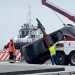 Auto cae al mar en el Malecón de Veracruz; dos personas fallecen