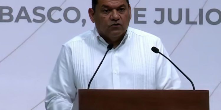 Invierten 1,800 millones de pesos en seguridad en Tabasco, informa gobernador Javier May