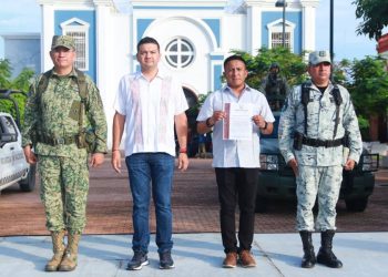 Refuerzan presencia de fuerzas federales en Comalcalco para fortalecer la seguridad