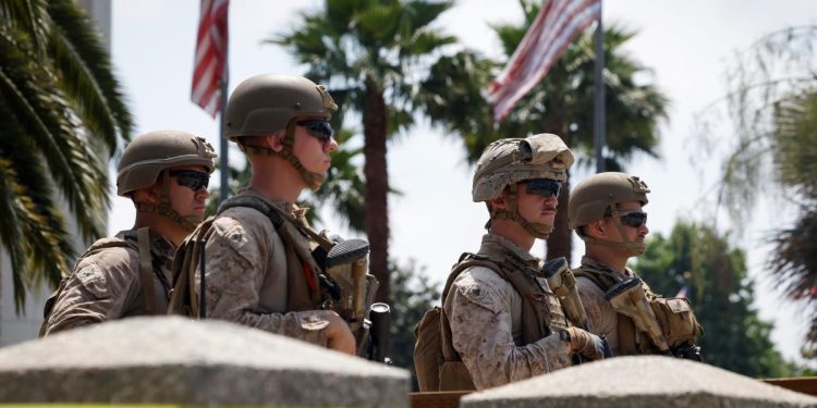 Pentágono ordena retiro de 700 marines desplegados en Los Ángeles ante disminución de protestas