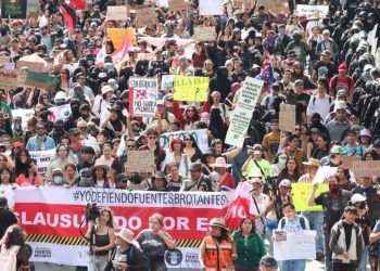 “Vivienda para vivir, no para invertir”: marchan contra la gentrificación en Tlalpan