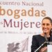 Claudia Sheinbaum lanza programa “Abogadas de las Mujeres” contra la violencia de género