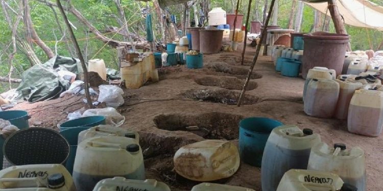 Desarticulan seis laboratorios de metanfetamina en Sinaloa