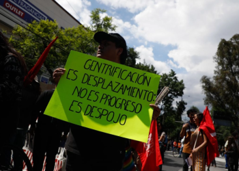 Emitida nueva alerta por marcha contra gentrificación