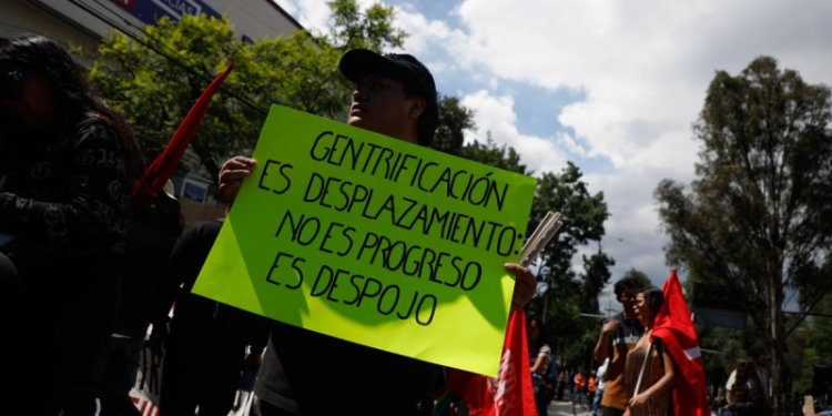 Emitida nueva alerta por marcha contra gentrificación