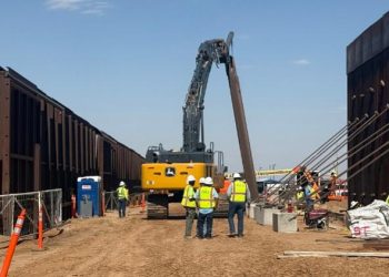 Estados Unidos inicia construcción de nuevo muro fronterizo en la Frontera con México