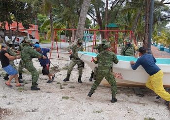 Ejército Mexicano listo para actuar ante lluvias y huracanes en la región