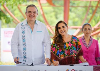 Firman Mara Lezama y Marcelo Ebrard, primer Polo de Desarrollo Económico para el Bienestar en Chetumal