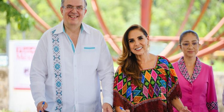 Firman Mara Lezama y Marcelo Ebrard, primer Polo de Desarrollo Económico para el Bienestar en Chetumal