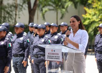 Ana Paty Peralta transformación de la mejor policía en la historia de Cancún