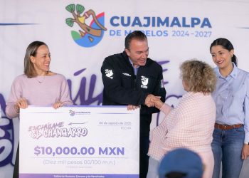 Gobierno de Cuajimalpa cumple y fortalece negocios locales con la entrega de “enchúlame el changarro”