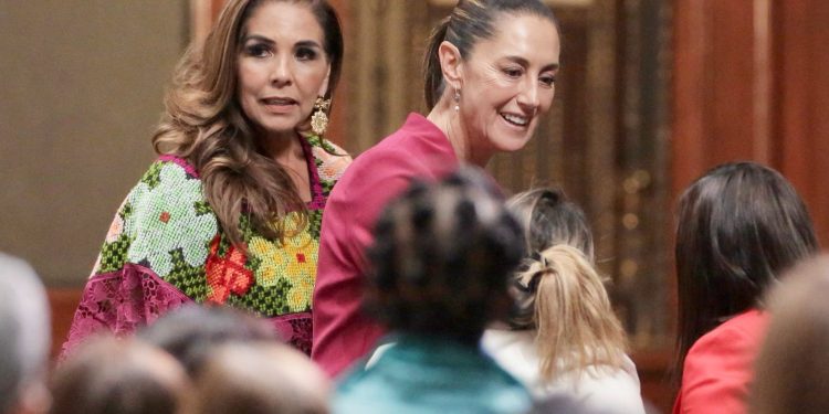 Mara Lezama acompaña a la Presidenta Claudia Sheinbaum en la XVI Conferencia Regional sobre la Mujer de América Latina y el Caribe