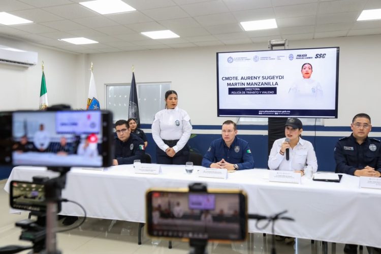 Gobierno de Estefanía Mercado presenta y ratifica alto mando policial con enfoque en profesionalización y cercanía ciudadana