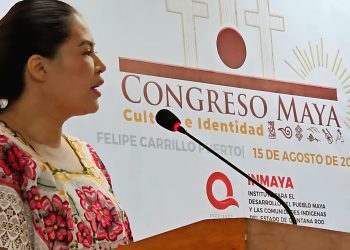 El pueblo Maya es historia, es presente y acción; siempre contarán conmigo como una aliada afirma Anahí González