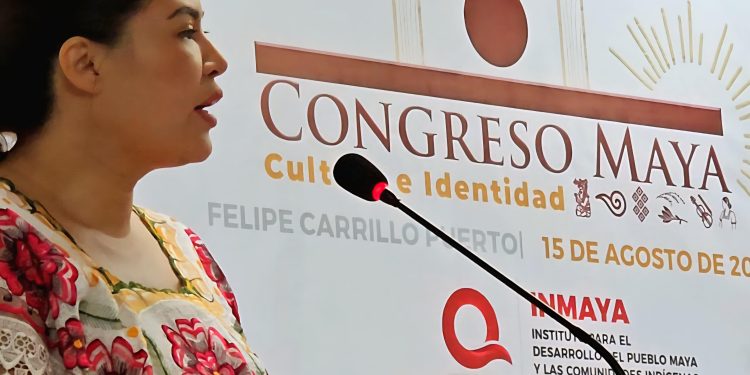 El pueblo Maya es historia, es presente y acción; siempre contarán conmigo como una aliada afirma Anahí González