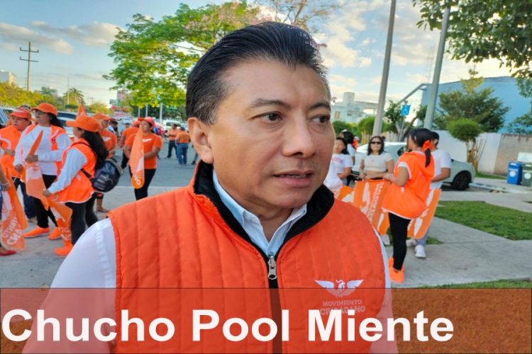 Jesús Pool Moo alias Chucho Pool se lanza cuál carroñero e intenta capitalizar políticamente los casos de violencia en Cancún