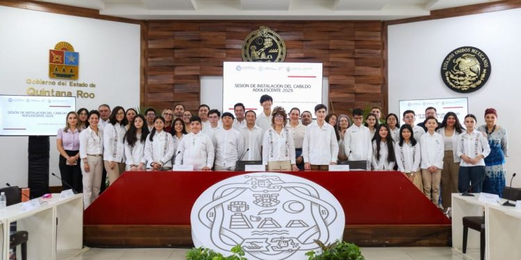 Gobierno de Playa del Carmen instala el Cabildo Adolescente 2025, un espacio de participación y liderazgo