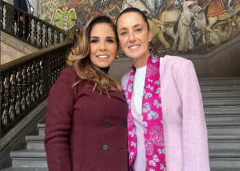 Mara Lezama en reunión con Claudia Sheinbaum sobre el seguimiento al modelo IMSS-Bienestar