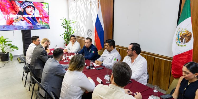 Playa del Carmen fortalece lazos diplomáticos con el Consulado de Rusia en Quintana Roo
