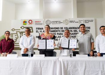 Estefanía Mercado abre nuevos espacios de participación y desarrollo para la comunidad indígena en Playa del Carmen