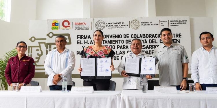 Estefanía Mercado abre nuevos espacios de participación y desarrollo para la comunidad indígena en Playa del Carmen