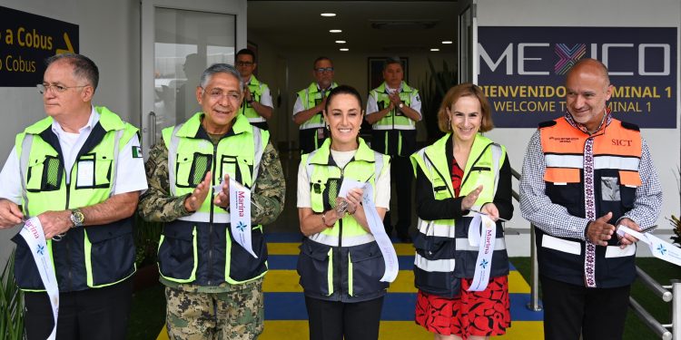 Sheinbaum reabre el módulo XI del AICM: Avanza la renovación total del aeropuerto