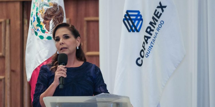 Mara Lezama y COPARMEX refrendan alianza estratégica para consolidar a Quintana Roo como motor turístico y líder económico en la Toma de Compromiso del Consejo Directivo 2025-2027