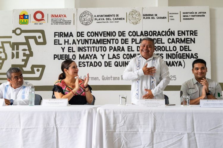 Estefanía Mercado abre nuevos espacios de participación y desarrollo para la comunidad indígena en Playa del Carmen