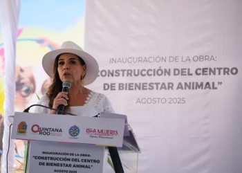 Inaugura Mara Lezama el primer Centro de Bienestar y Control Animal en Isla Mujeres