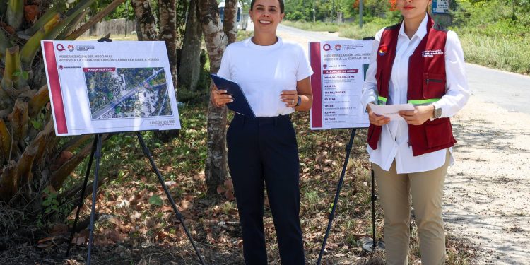 Anuncia Ana Paty peralta modernización en acceso a Cancún