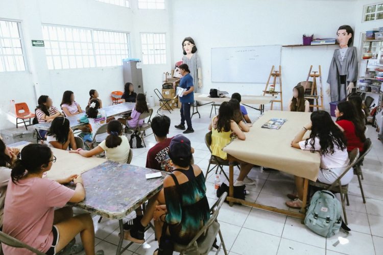 Inician Cursos de Verano en el Centro Cultural, entretenimiento para 218 niños, niñas y adolescentes