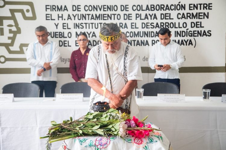 Estefanía Mercado abre nuevos espacios de participación y desarrollo para la comunidad indígena en Playa del Carmen