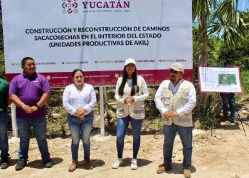 Yucatán consolida obras en beneficio de campesinas y campesinos