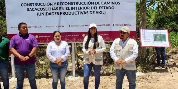 Yucatán consolida obras en beneficio de campesinas y campesinos