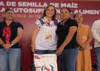 Rocío Nahle impulsa a Veracruz como granero de México; entrega semilla mejorada