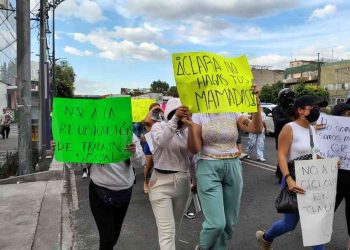 Trabajadoras sexuales protestan por pérdidas económicas causadas por nueva ciclovía