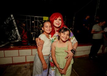 GOBERNADORA LAYDA SANSORES EN REINICIO DEL VIDEOMAPPING CAMPECHE