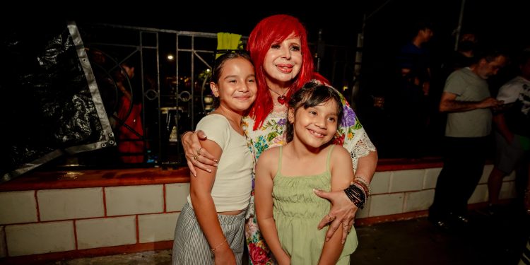 GOBERNADORA LAYDA SANSORES EN REINICIO DEL VIDEOMAPPING CAMPECHE