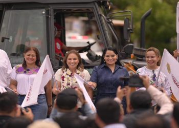 Palabra cumplida: inicia Rocío Nahle reconstrucción total de la carretera Santiago-Isla y puente El Mostal