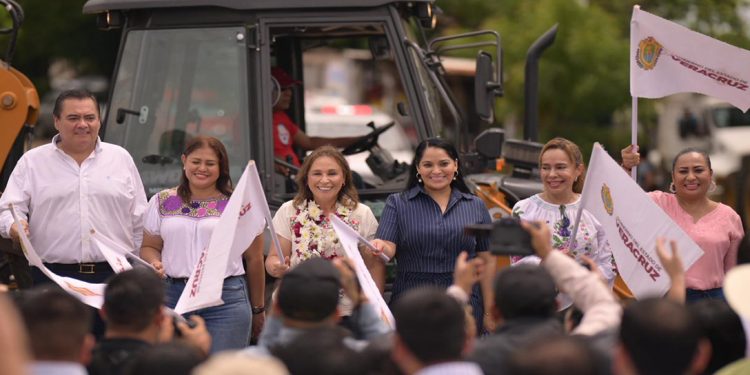 Palabra cumplida: inicia Rocío Nahle reconstrucción total de la carretera Santiago-Isla y puente El Mostal