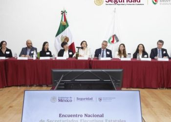 Se reúnen Secretarios Ejecutivos de Seguridad para fortalecer la coordinación nacional