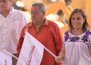 Rocío Nahle le cumple al Totonacapan, arranca rehabilitación de 60 km