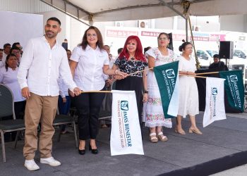 CAMPECHE SE SUMA A LAS “RUTAS DE LA SALUD”; LAYDA SANSORES DIO EL BANDERAZO PARA SURTIR MEDICINAS A LOS CENTROS DE SALUD