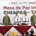 Tabasco y Chiapas refuerzan coordinación en seguridad con Mesa de Paz Interinstitucional
