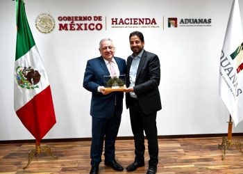 El quintanarroense Rafael Marín y la Organización Mundial de Aduanas suman esfuerzos para fortalecer el comercio y promover nuevas tecnologías
