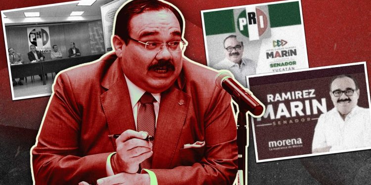Jorge Carlos Ramírez Marín sinónimo de extorsión, enriquecimiento ilícito, trafico de tierras y evasión fiscal