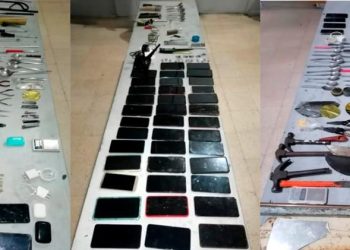 Cateo en el Creset deja decomiso de armas hechizas, celulares y droga