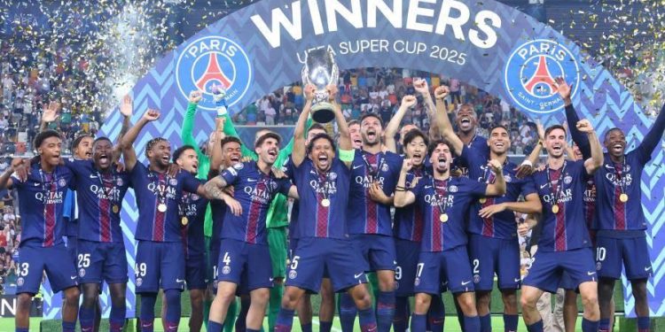 PSG gana su primera Supercopa de la UEFA tras remontar y vencer al Tottenham en penales