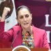 Sheinbaum responde a Trump: “En México manda el pueblo”